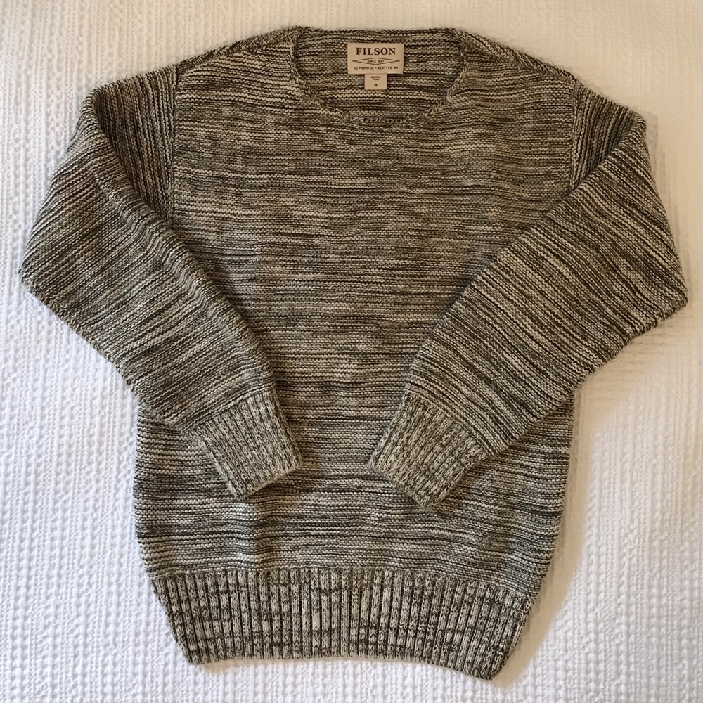 Filson Lake Quinault Knit Sweater Medium Women's